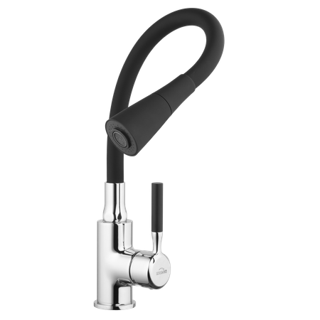 Invena bateria kuchenna Pogo czarny/chrom BZ-80-L04