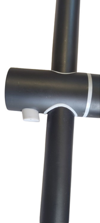 WYPRZEDAŻ: Invena zestaw natryskowy Dark czarny AU-02-001