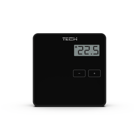 Tech sterownik ST-294V1 pokojowy przewodowy dwustanowy czarny ST294V1BK