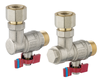Ferro zestaw zaworów kulowych kątowych do kotła 1-funkcyjnego ZK1F20