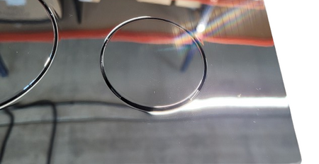 WYPRZEDAŻ: Tece TECEloop - przycisk spłukujący do WC z tworzywa, chrom połysk 9240921