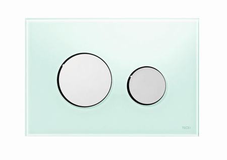 Tece przycisk TECEloop szkło zielone, przyciski białe 9240653
