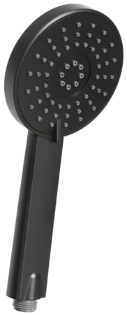 Invena słuchawka natryskowa 3f Dafni, czarny AS-02-004-S