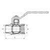 Diamond kurek kulowy standard z dławikiem WZ 1/2" WZ ART.2461-15.WZ