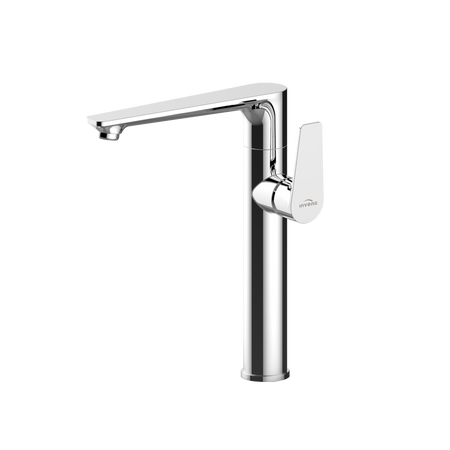 Invena bateria umywalkowa wysoka Dokos, chrom BU-19-WB1-V