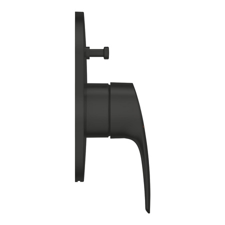 Grohe jednouchwytowa bateria wannowa Eurosmart czarny mat 194502433