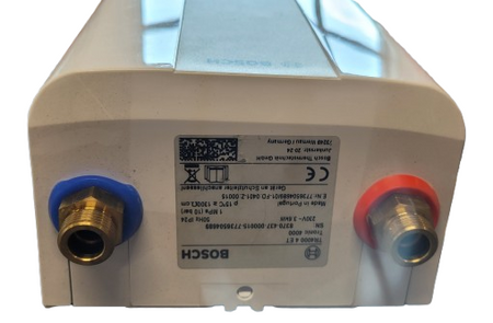 WYPRZEDAŻ: Bosch TR4000 4 ET przepływowy podgrzewacz wody sterowany elektronicznie, podumywalkowy 7736504689