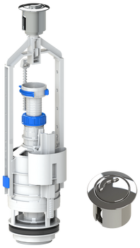 KK-POL zawór spustowy dwufunkcyjny 3/6 l ZSD/207