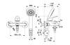 KFA bateria wannowa ścienna z zestawem natryskowym punktowym Sparc, chrom 5414-510-00