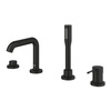 Grohe 4-otworowa bateria wannowa Essence czarny 25251KF1