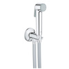 Grohe zestaw z uchwytem ściennym i zaworem kątowym Tempesta-F Trigger Spray 30, chrom 26358000