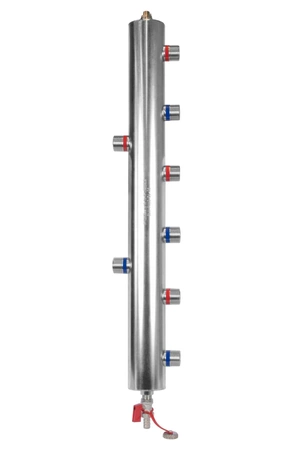 Afriso rozdzielacz BLH 890 ze sprzęgłem hydraulicznym na 3 obiegi, 70 kW 9089010