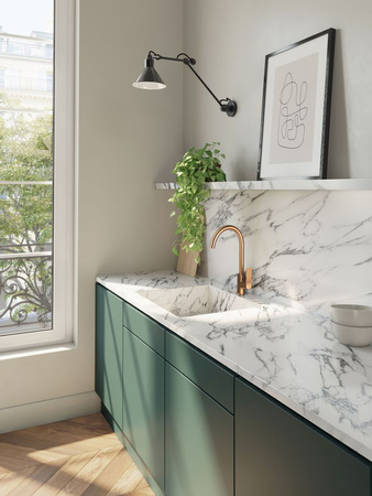 Invena bateria kuchenna Neri Plus, miedź BZ-P1-014-L