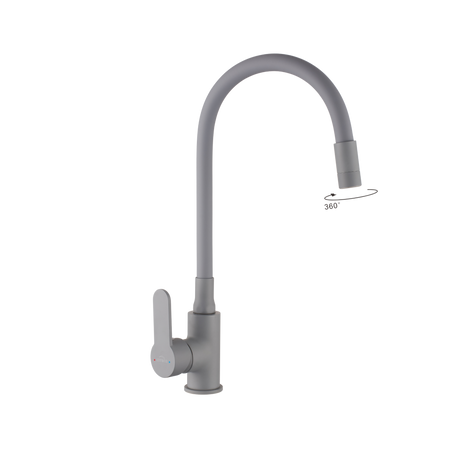 Invena bateria kuchenna Ksanti Plus, szary BZ-37-023-L