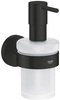Grohe dozownik do mydła z uchwytem Essentials czarny mat 1022572430