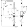 Hansgrohe jednouchwytowa bateria kuchenna Focus, DN15 31820000