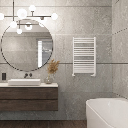 Radeco grzejnik łazienkowy ENZO K AK3-500/EL 850x530x500, biały AK3-500/EL