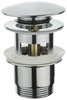 Instadrain korek klik-klak do umywalki z przelewem, chrom 2275