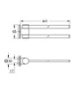 Grohe wieszak na ręczniki, obrotowy Selection, phantom black 41219KF0