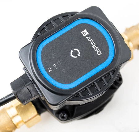 Afriso Zestaw mieszający ze sprzęgłem hydraulicznym BPS 911 AP, dwa człony z zaworem termostatycznym ATM 561, pompy AFRISO APH 160 9091120