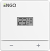 Engo przewodowy regulator temperatury, biały zasilanie sieciowe 230V EASY230W