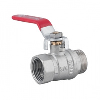 Perfexim zawór kulowy wodny WZ DN15 rączka 1040 G1/2 WZ PN16 C DN15 00-202-0150-010