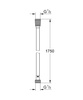 Grohe wąż prysznicowy 1,75m Silverflex, chrom 28388001