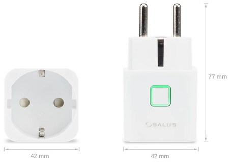 Salus inteligentna wtyczka Smart Plug kompatybilna z urządzeniami serii iT600RF SPE600