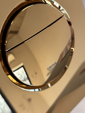 WYPRZEDAŻ: Grohe przycisk Nova Cosmopolitan S, cool sunrise 37601GL0