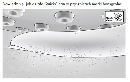 Hansgrohe zestaw pryszniowy Crometta Vario Combi 1001 CL 0,65 m 27812400
