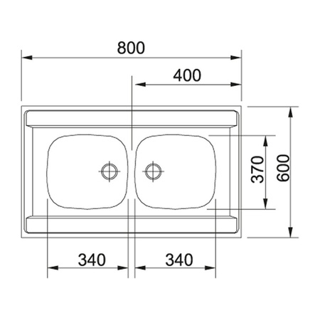 Franke zlewozmywak dwukomorowy Daria DSL 720 T ECO stal szlachetna len 103.0205.571