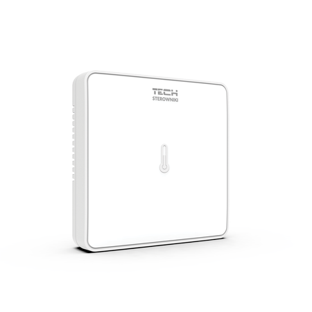 Tech czujnik temperatury C-8R bezprzewodowy - pokojowy, biały STC8RWH