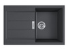Franke zlewozmywak jednokomorowy Sirius 2.0 S2D 611-78 onyx tectonite 143.0612.629