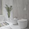 Zestaw stelaż podtynkowy Grohe Rapid SL do WC z przyciskiem Skate Cosmopolitan phantom black + miska WC z deską Lavita + mata Concept S175