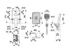 KFA zestaw natryskowy podtynkowy Malaga, czarny 4529-501-81