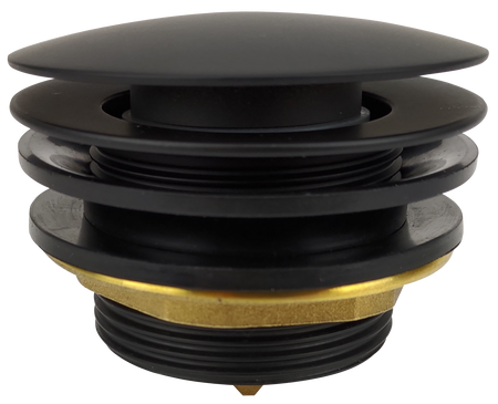 Instadrain korek klik-klak do brodzika/wanny, czarny mat 2456