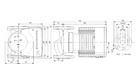 Grundfos pompa MAGNA 1 50-120F 230V 99221336