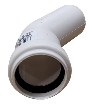 Magnaplast kolano HTB białe 32/45° 421208