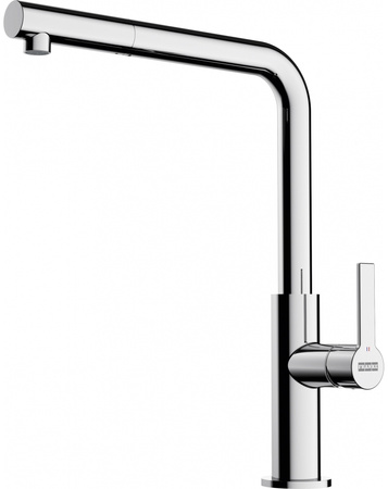 Franke bateria kuchenna z wyciąganą wylewką Maris Slim L pull-out, chrom 115.0728.393