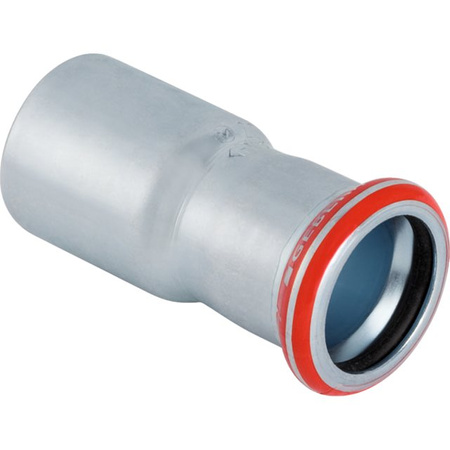 Geberit zwężka z końcówką wsuwaną Mapress C-Stahl 28x15 22307
