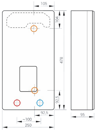 Kospel elektryczny przepływowy podgrzewacz wody PPE4.L Lite-27 10.3.64.006.00