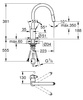 Grohe bateria zlewozmywakowa Eurosmart Cosmopolitan, chrom 31481001