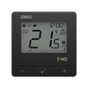 Engo regulator temperatury, programowany, internetowy, natynkowy ZigBee/868MHz, 230V, czarny E40-230B