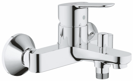 Grohe bateria wannowa ścienna BauEdge, chrom 23334000
