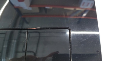 WYPRZEDAŻ: Geberit przycisk uruchamiający Geberit Delta 50, przedni, czarny połysk 115.119.DW.1