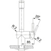 Franke bateria kuchenna Atlas Neo pull-out spray stal szlachetna 115.0521.441