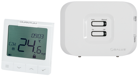 Salus regulator internetowy, bezprzewodowy, natynkowy, tygodniowy z wbudowanym akumulatorem IT700