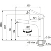 Franke bateria kuchenna Centro pull-out Chrom 115.0600.098
