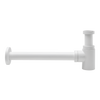 Wirquin syfon umywalkowy butelkowy, bez spustu, niski, biały 30724960