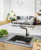 Franke bateria kuchenna z wyciąganą wylewką Urban Pull-out, onyx 115.0595.091